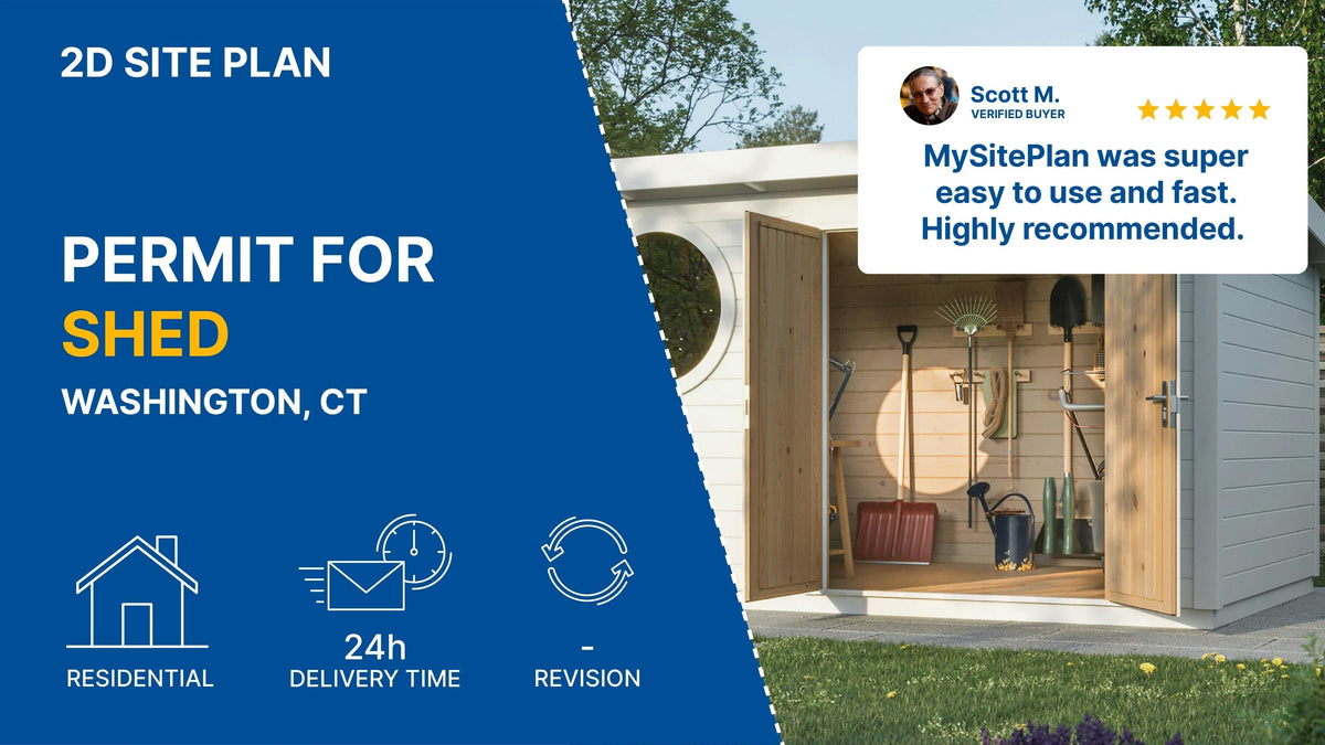 Shed Site Plans for Permit Approval | Delivered in 24 Hours – My Site Plan