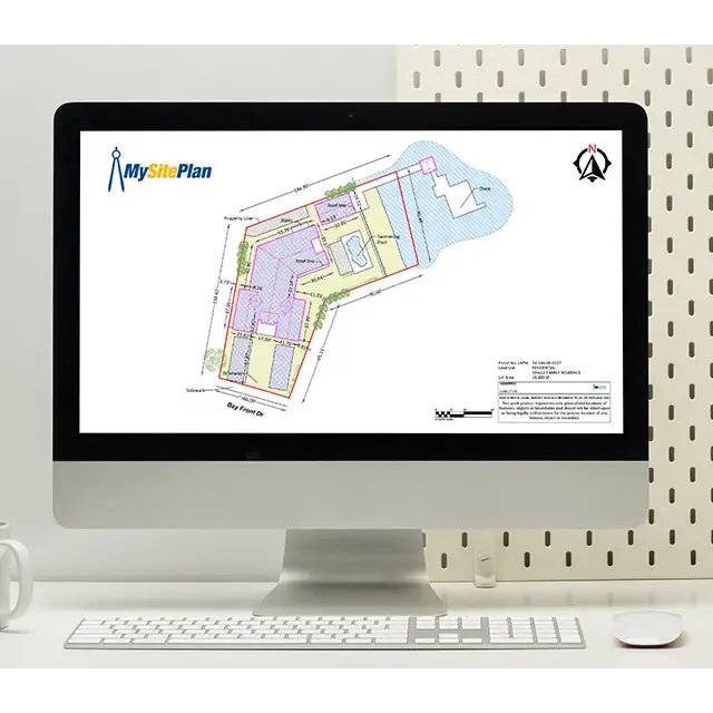 Detailed Site Plan | Residential Properties - Detailed Site Plan - Digital PDF file