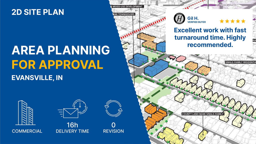 Detailed Site Plan of Area Planning Approval  Indiana