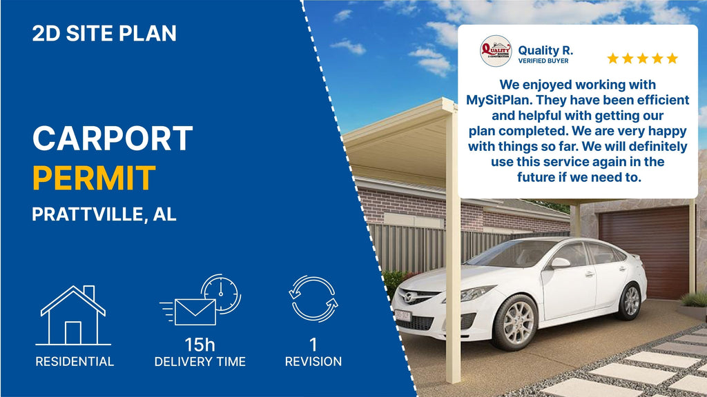 Medium Site Plan AL Carport Permit