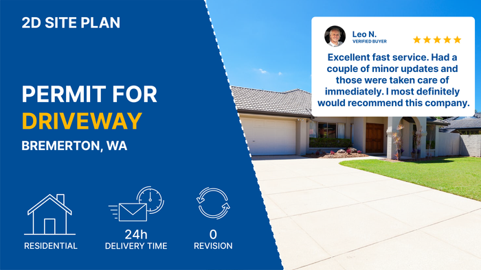 Medium Site Plan WA Driveway Permit