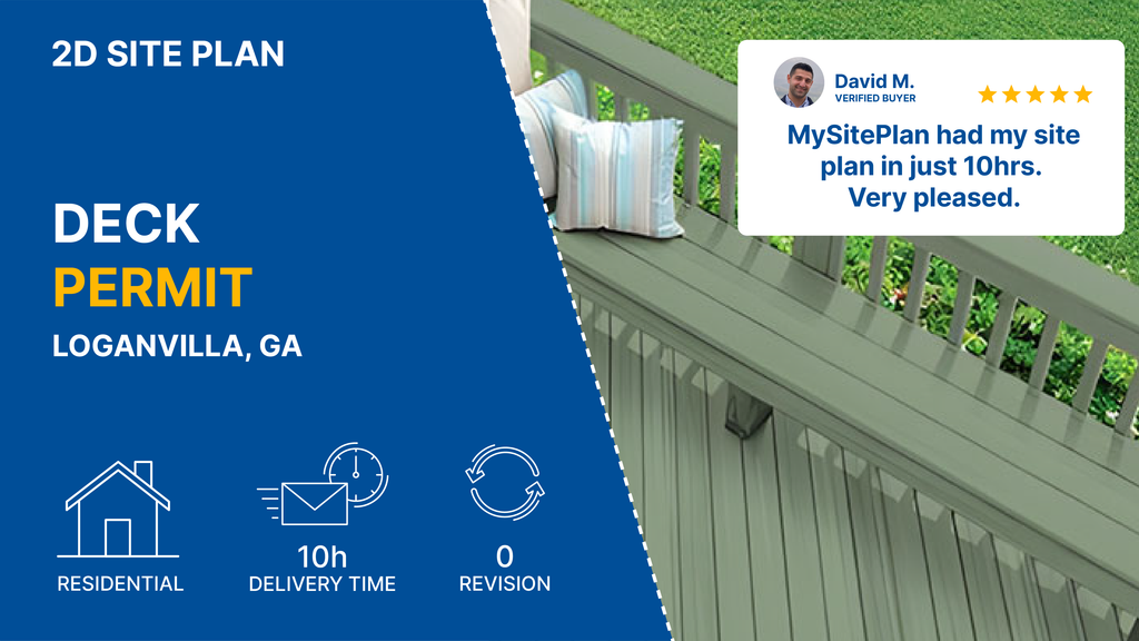 Medium Site Plan GA Deck Permit 