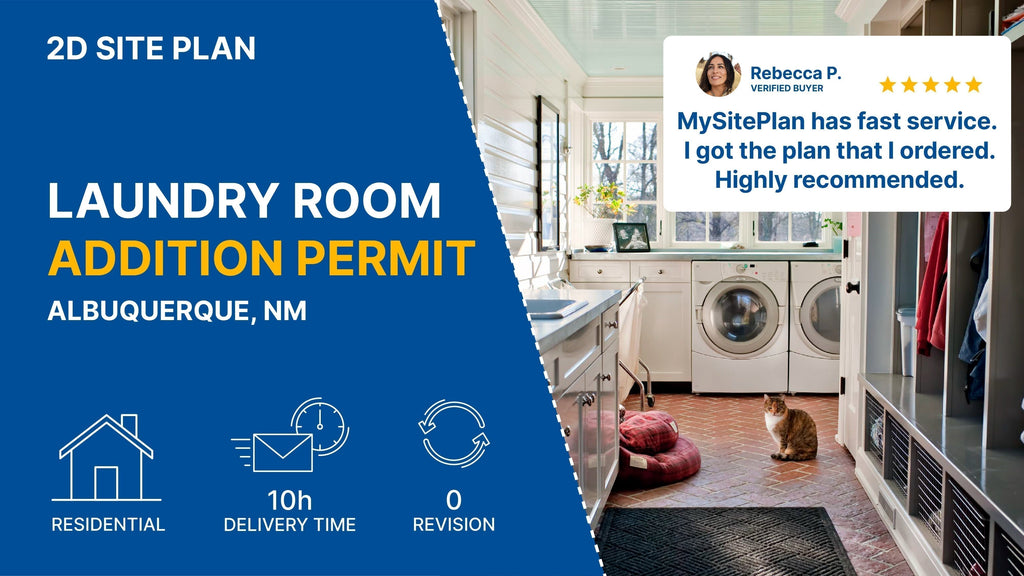 Medium Site Plan NM Laundry Room Permit