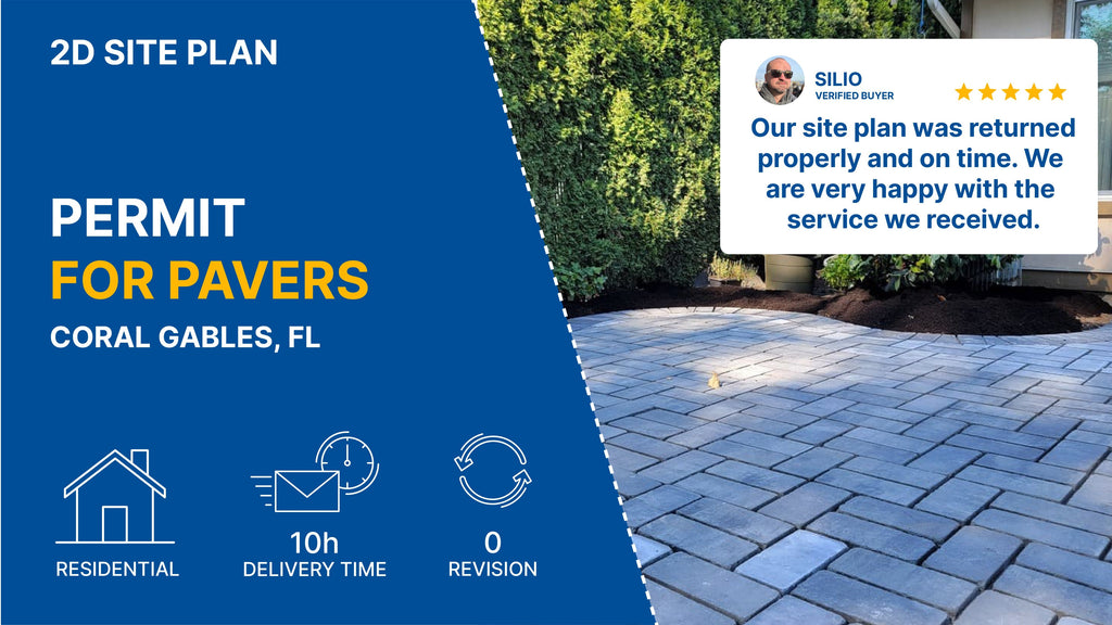 Detailed Site Plan FL Pavers Permit