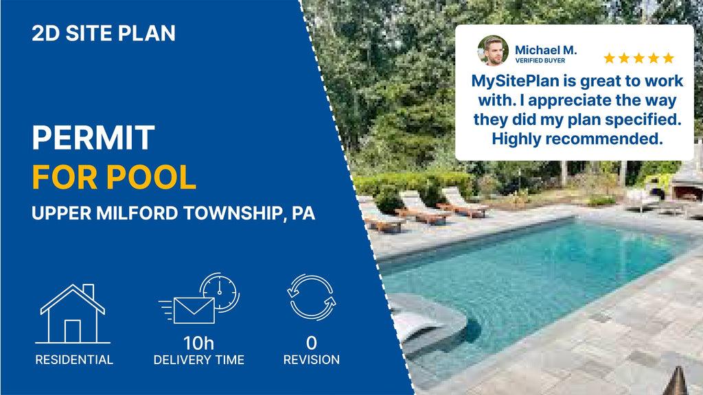 Detailed Site Plan PA Pool Permit