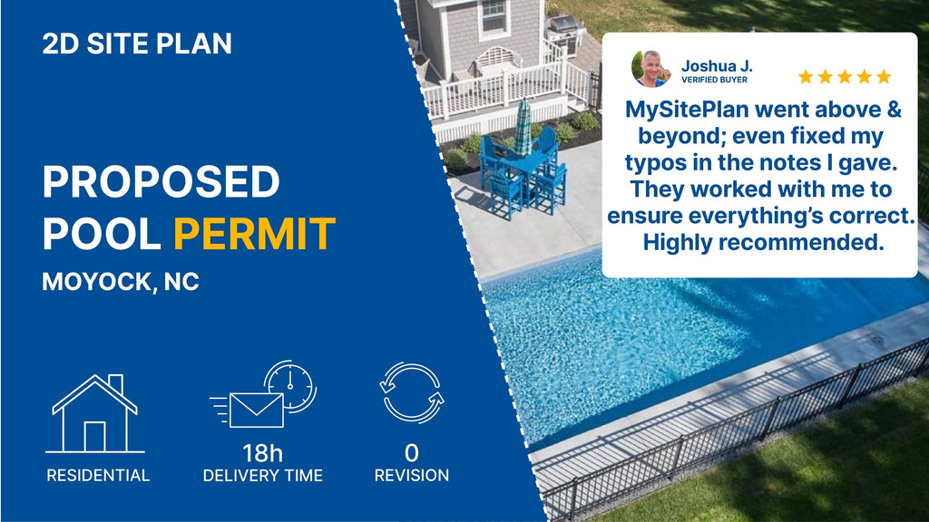 Detailed Site Plan NC Proposed Pool Permit