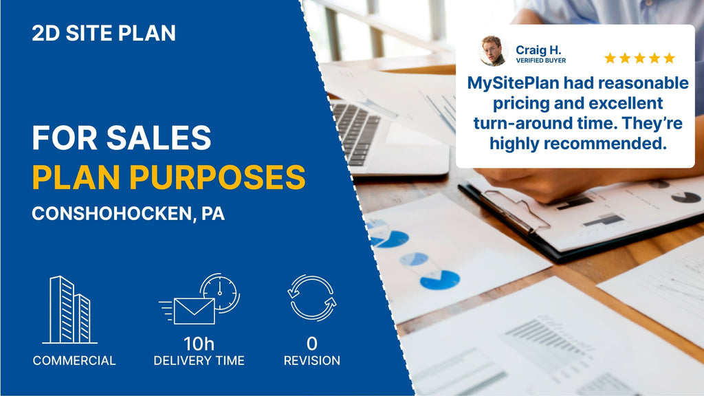 Detailed Site Plan – PA Sales Plan Purposes Case Study