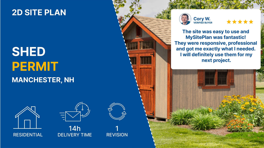 Medium Site Plan NH Shed Permit