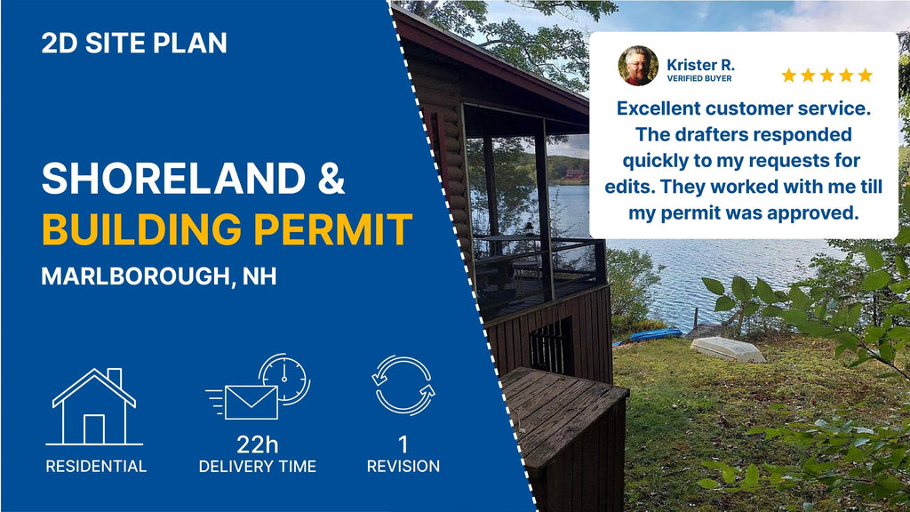 NH Shoreland & Building Permit Site Plan | Case Study