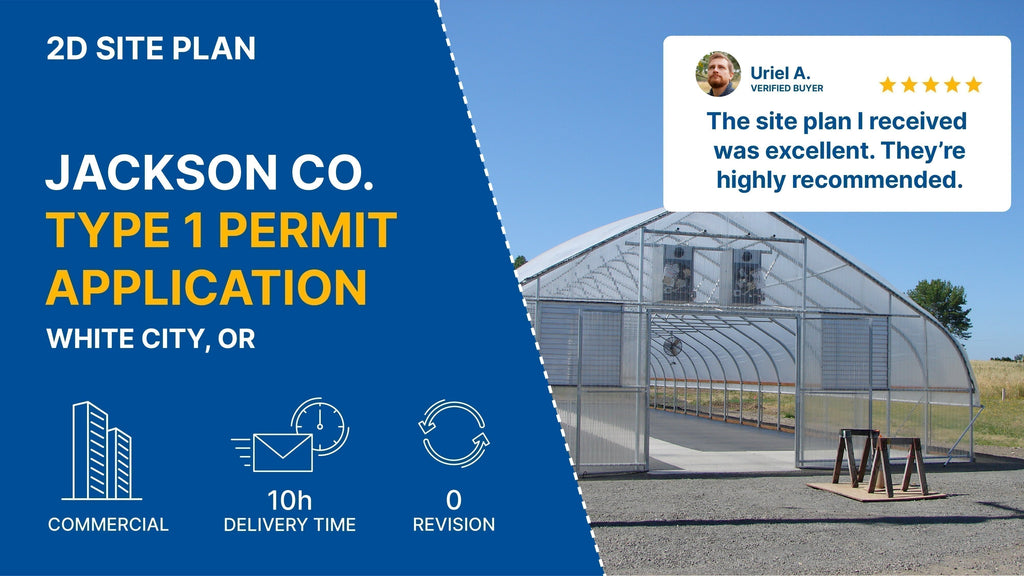 Detailed Site Plan for OR Type 1 Permit Application