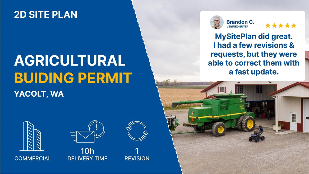 Medium Site For An Agricultural Building Permit in Washington