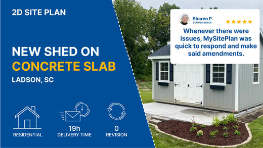 Detailed Site Plan for SC Shed Permit – Case Study