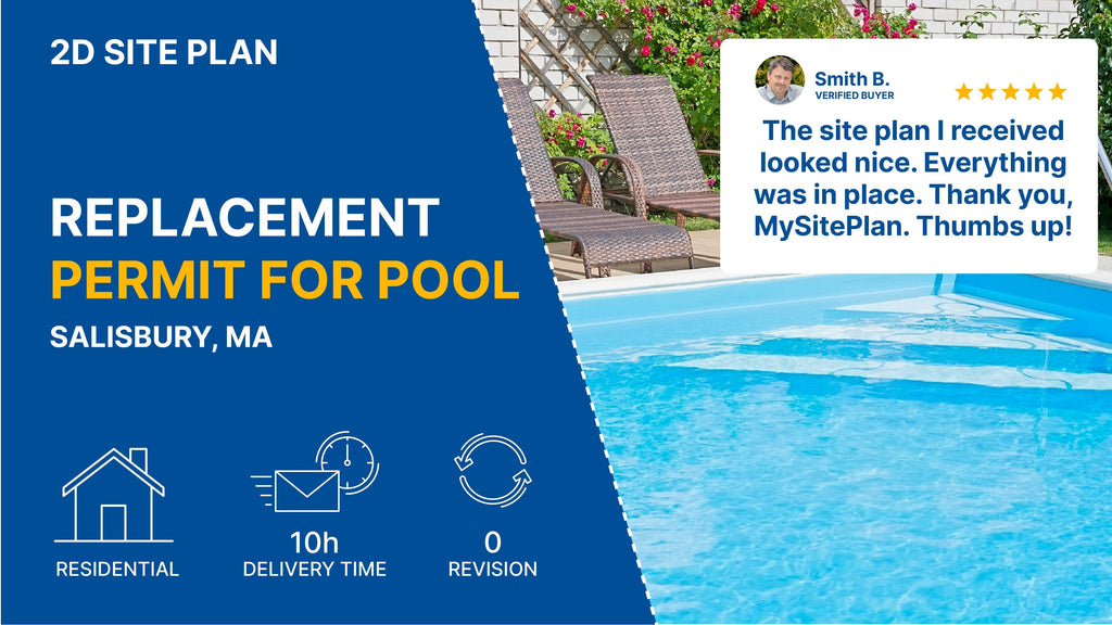 Medium Site Plan – MA Pool Replacement Permit Case Study