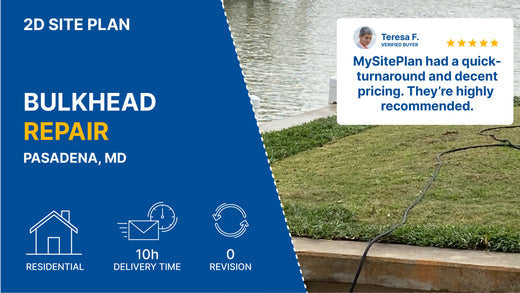 Detailed Site Plan – MD Bulkhead Repair Case Study