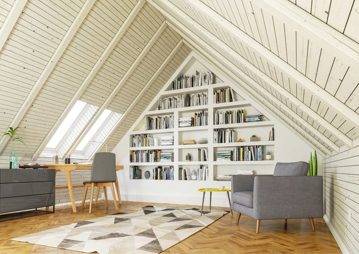 How to create an attic room. 