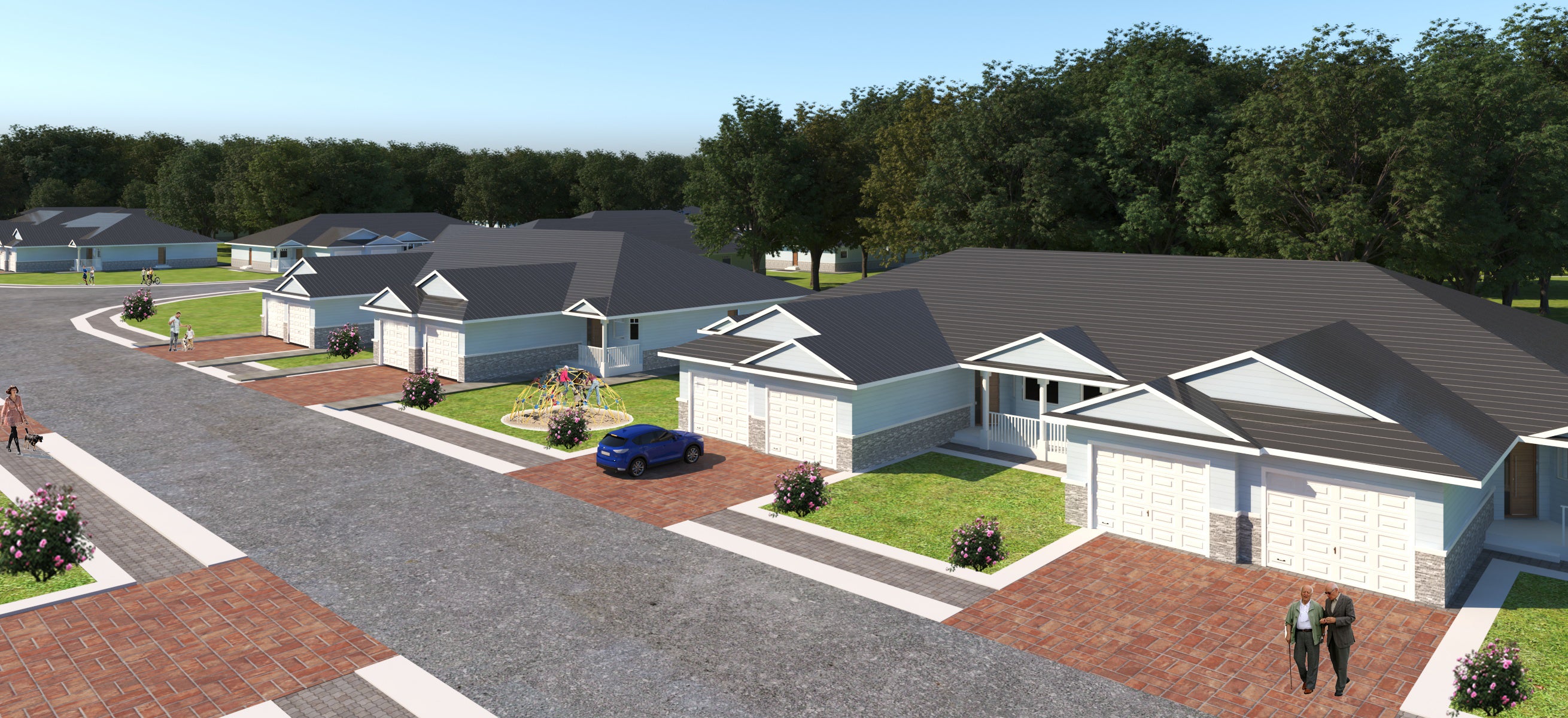Subdivision Rendered 3D Subdivision Design – My Site Plan