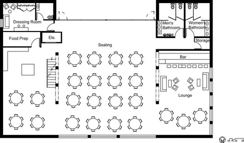 elegant white tablecloths on banquet tables with dried floral centerpieces enhance site plan event planning ambiance