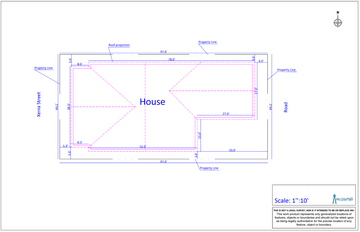 Basic Site Plan - Digital PDF file