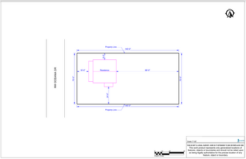 Basic Site Plan - Digital PDF file