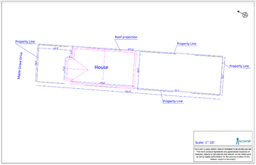 Basic Site Plan - Digital PDF file