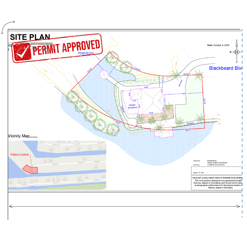 Site Plan for Fence Cage Permit | Permit - Ready in 24 Hours – My Site Plan