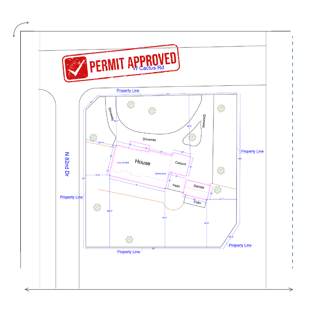 Peoria Pool Permit Site Plan | Arizona Case Study – My Site Plan