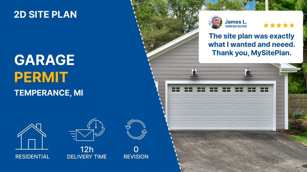 Garage Site Plans for Permit Approval | Ready in 24 Hours – My Site Plan