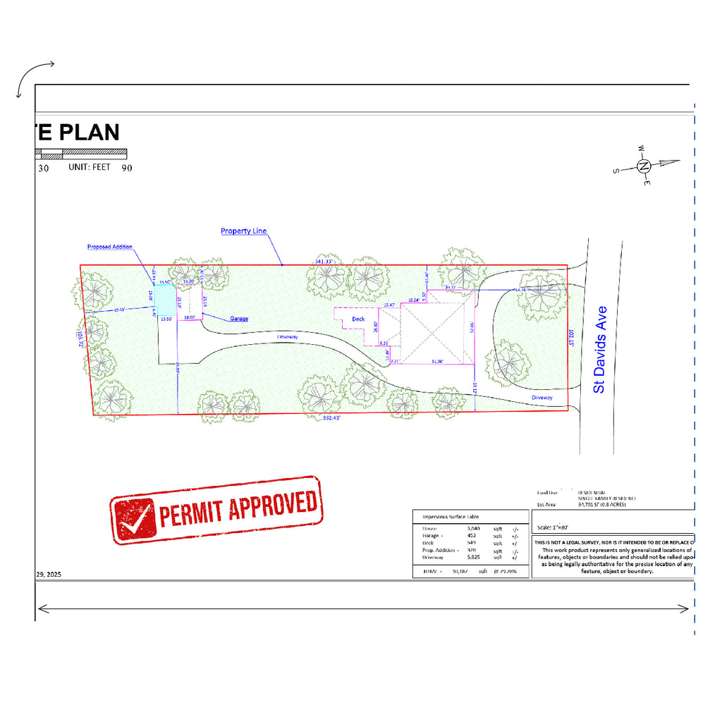 Site Plan for Expansion Permit— Permit-Ready in 24 Hours – My Site Plan