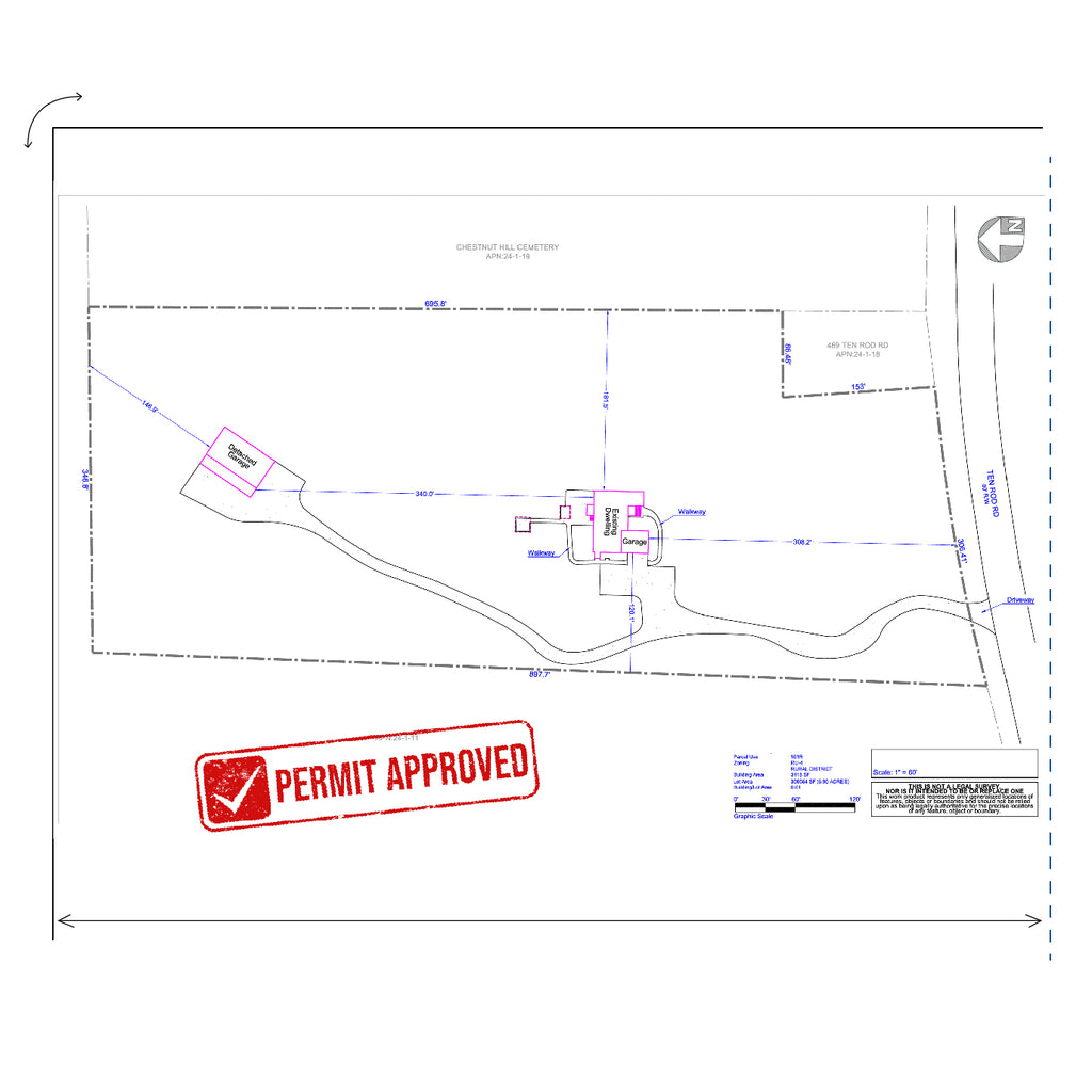 Rhode Island Backyard Pool Site Plan | Case Study – My Site Plan