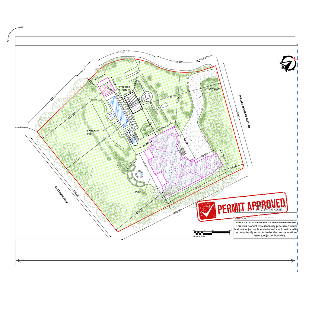 Pergola Site Plans for Permit Approval | Ready in 24 Hours – My Site Plan