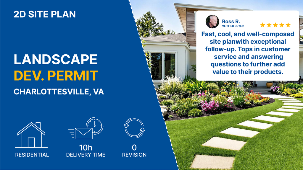 Site Plan for Landscape Permit — Permit-Ready in 24 Hours – My Site Plan