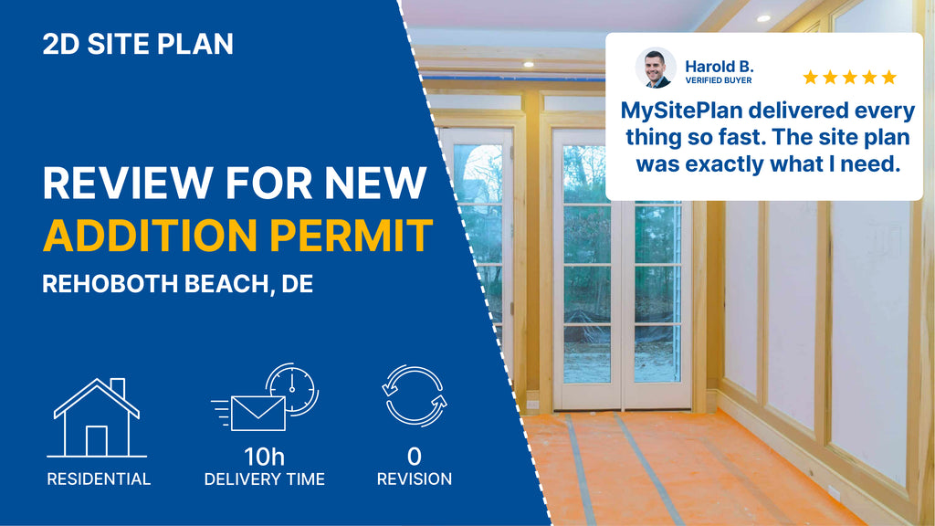 Latest Addition New Addition Site Plan | Permit - Ready in 24 Hours – My Site Plan