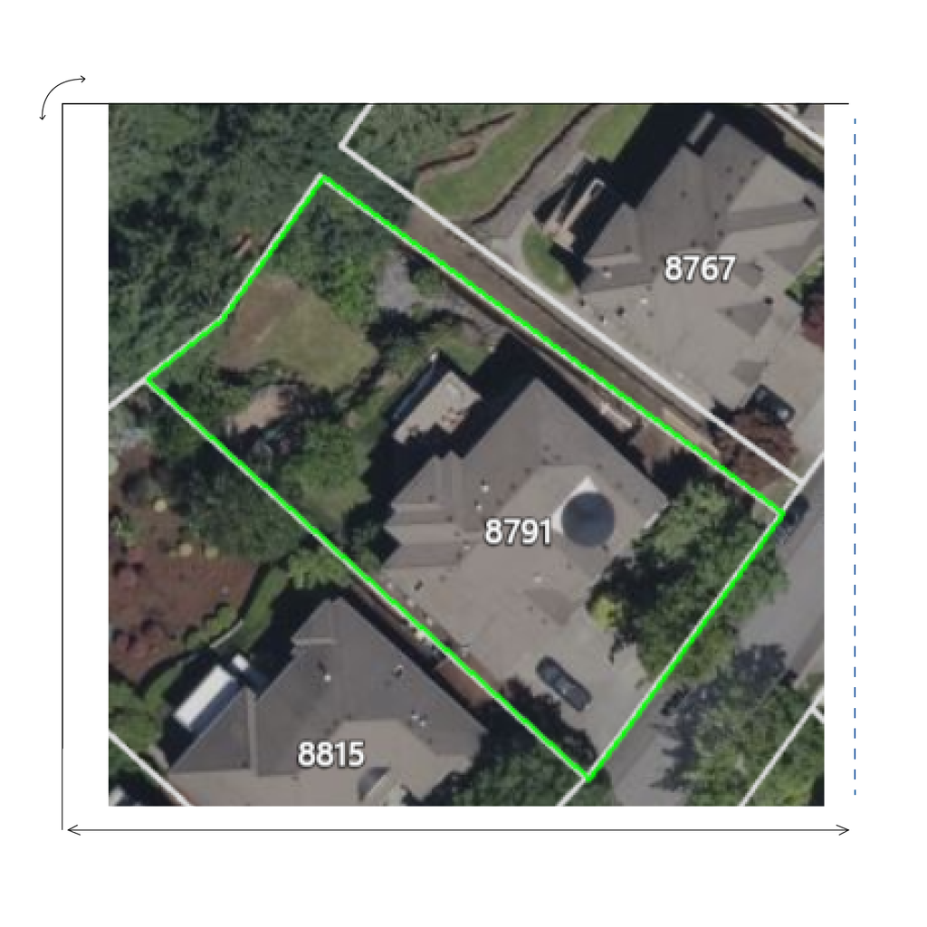 Deck Replacement Site Plan in Oregon | Case Study – My Site Plan