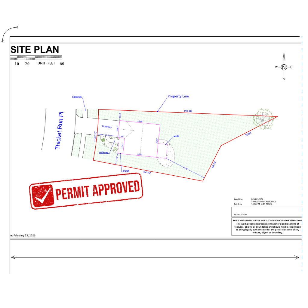 Landscape Activity Permit Site Plan for Landscape Permit — Permit-Ready in 24 Hours – My Site Plan