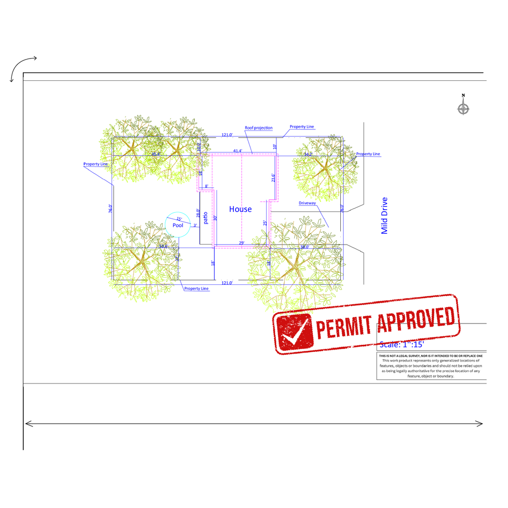 Missouri Pool Permit Site Plan | Medium Plan Case Study – My Site Plan