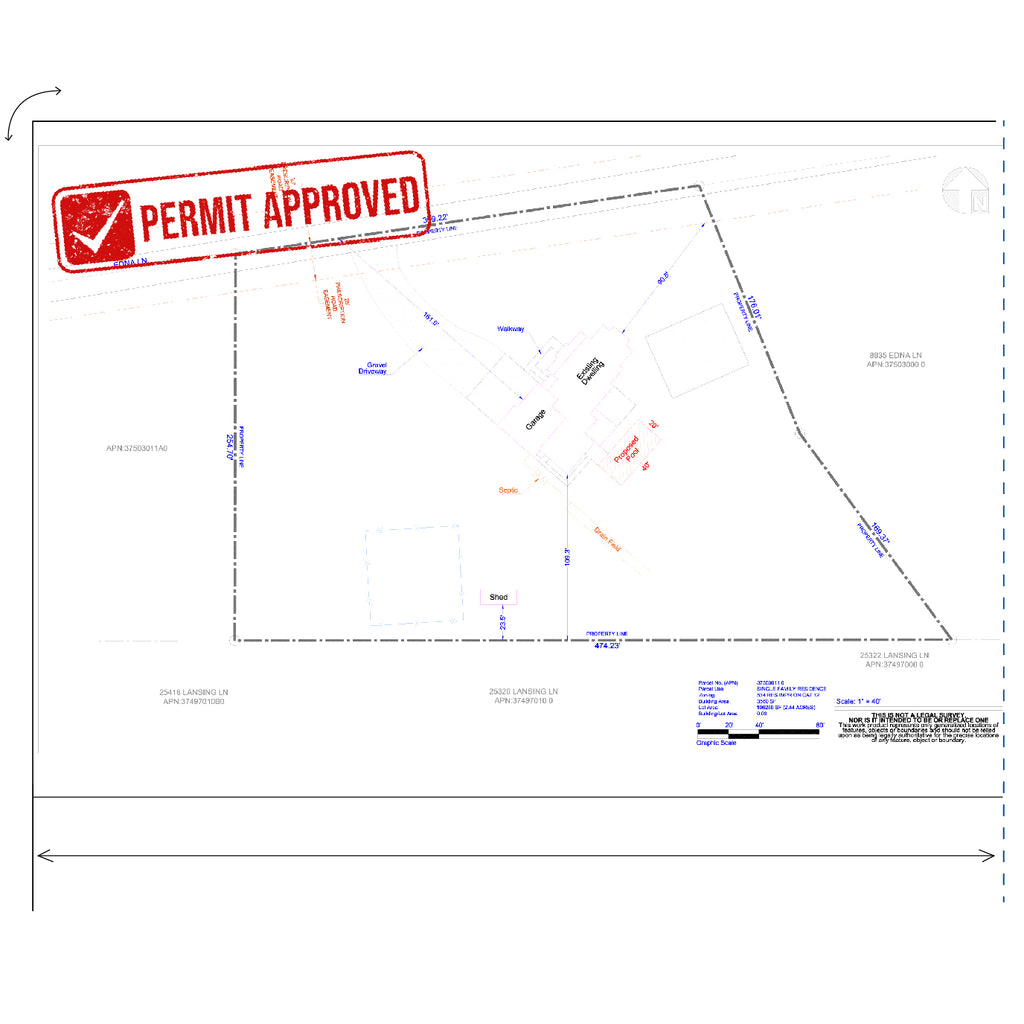 Site Plan for Pool Permit | Permit - Ready in 24 Hours – My Site Plan