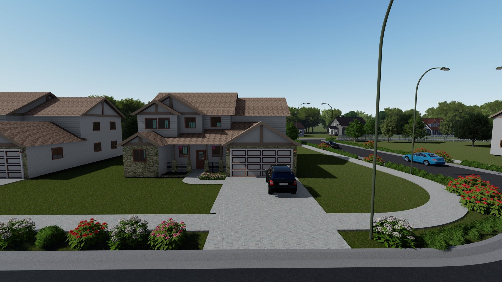 Subdivision Rendered 3D Subdivision Design – My Site Plan