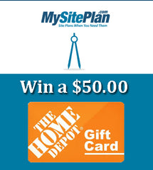 Enter to Win a $50 Gift Card to Home Depot
