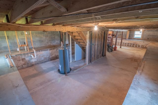 Unfinished basement