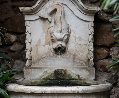 water fountain for backyard