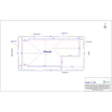 Basic Plot Plan - Basic Site Plan - Digital PDF file