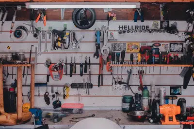 Garage wall panel