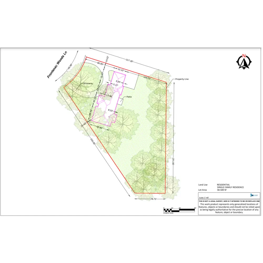 Medium Site Plan | Home Site Plans - Medium Detail Site Plan - Digital PDF file