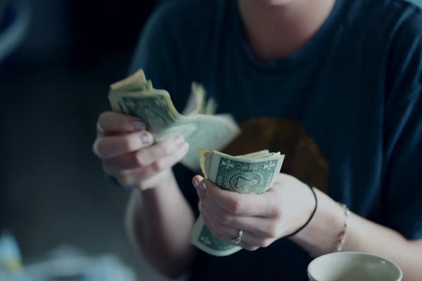 spending too much money