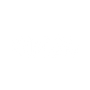 White pixelated graphic of a stylized car on black background